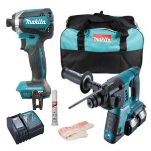 Bộ sản phẩm Makita DLX2242PM1 (DHR263+DTD149) (18V)