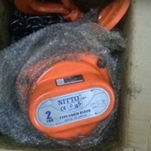 2 tấn Pa lăng xích kéo tay 3 mét Nitto 20VP5