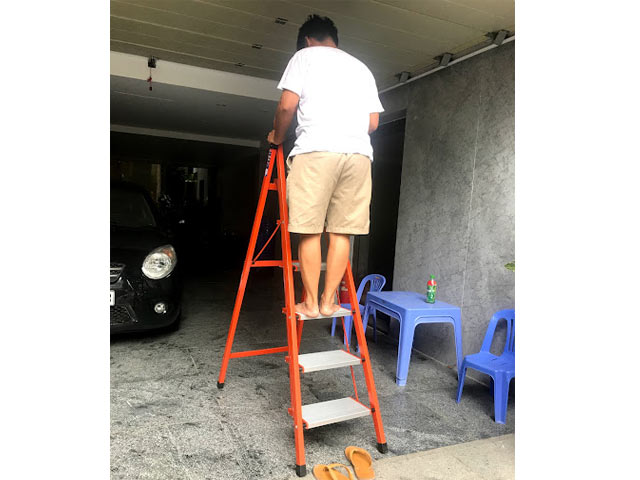 Thang ghế nhôm sắt Nikawa NKS-05