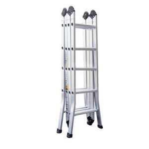 Thang nhôm gấp 4 khúc nhôm dày 1.5mm Boodoor GK30