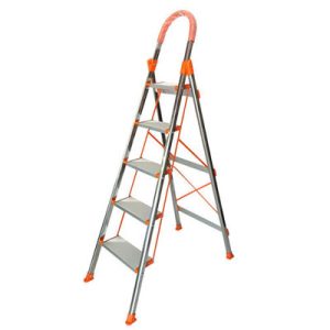 Thang nhôm ghế tay vịn Inox Nikita KN-05