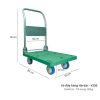 Xe đẩy 4 bánh cao cấp V250 – 250kg