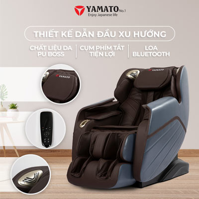 GHẾ MASSAGE YAMATO YM-03 AI GHẾ MASSAGE YAMATO YM-03 AI