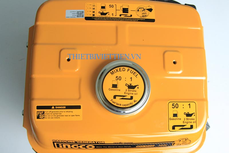 0.8 KW Máy phát điện dùng xăng Ingco GE8002