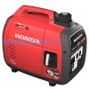 Hãng sản xuất Honda Xuất xứ Thái Lan Loại máy GXR120T Kiểu máy 4 thì, cam treo, 1 xi lanh Dung tích xi lanh 121 cc Đường kính x hành trình piston 60.0 x 43.0 mm Công suất cực đại (động cơ) 2.7 kW (3.6 mã lực)/ 3600 v/p Tỉ số nén 8.5:1 Kiểu đánh lửa Transito từ tính ( IC ) Loại bugi CR5HSB (NGK) Dung tích nhớt 0.44 lít Kiểu khởi động Bằng tay Dung tích bình nhiên liệu 3.6 lít Thời gian hoạt động liên tục (tại tải liên tục) ~ 3.0 giờ Độ ồn 90 dB(A) Điện thế xoay chiều 220 V Tần số 50 Hz Công suất cực đại (đầu phát) 2.2 KVA Công suất định mức (đầu phát) 1.8 KVA Điện thế một chiều (đầu phát) 12V - 8.3A Kích thước phủ bì 509 x 290 x 425 (mm) Máy phát điện Honda EU22IT R 2.2KVA