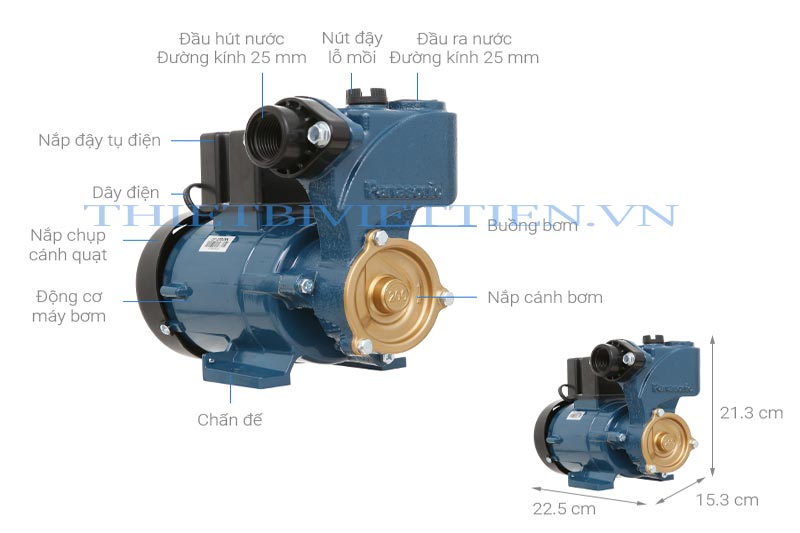 Máy bơm nước Panasonic GP-200JXK-SV5