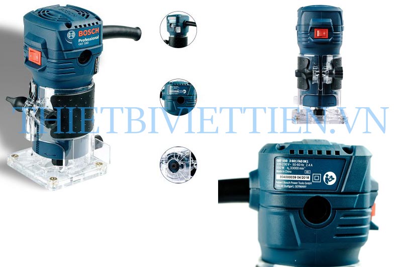 Máy phay gỗ Bosch GKF 550