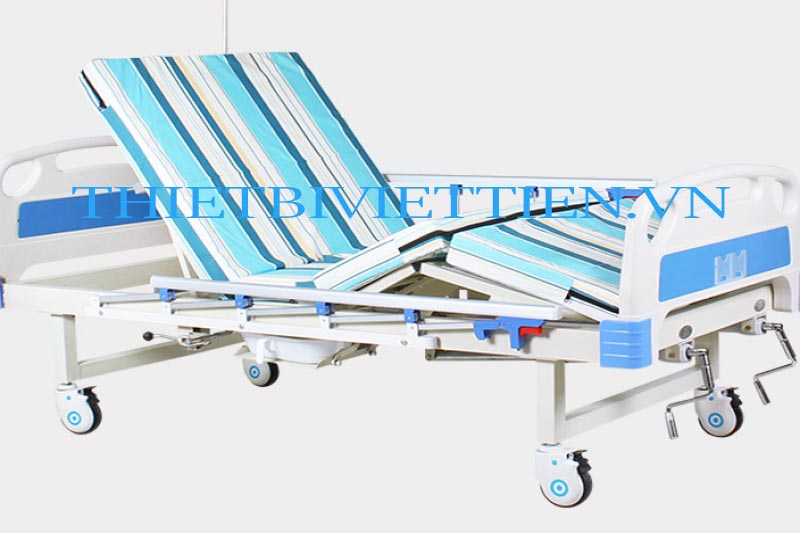 Giường Bệnh Nhân 2 Tay Quay Lucass GB-2