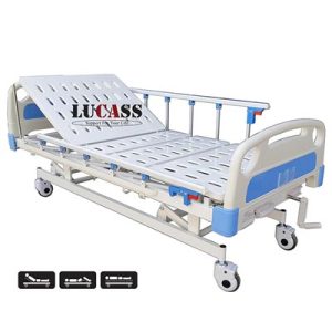 Giường Bệnh Nhân Đa Năng 3 Tay Quay LUCASS GB-3