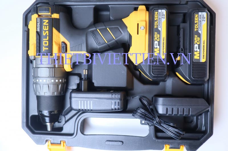 Máy khoan động lực dùng pin 20V Tolsen 87254