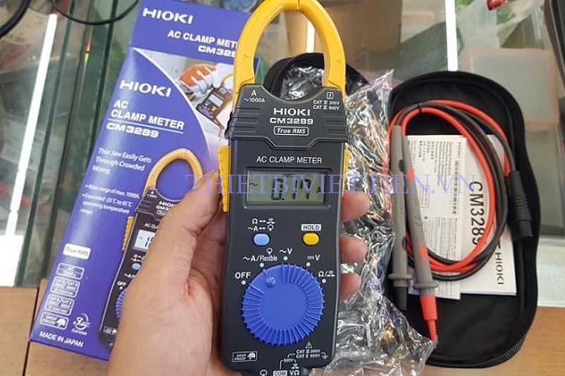 Ampe kìm AC Hioki CM3289 (1000A- True RMS)