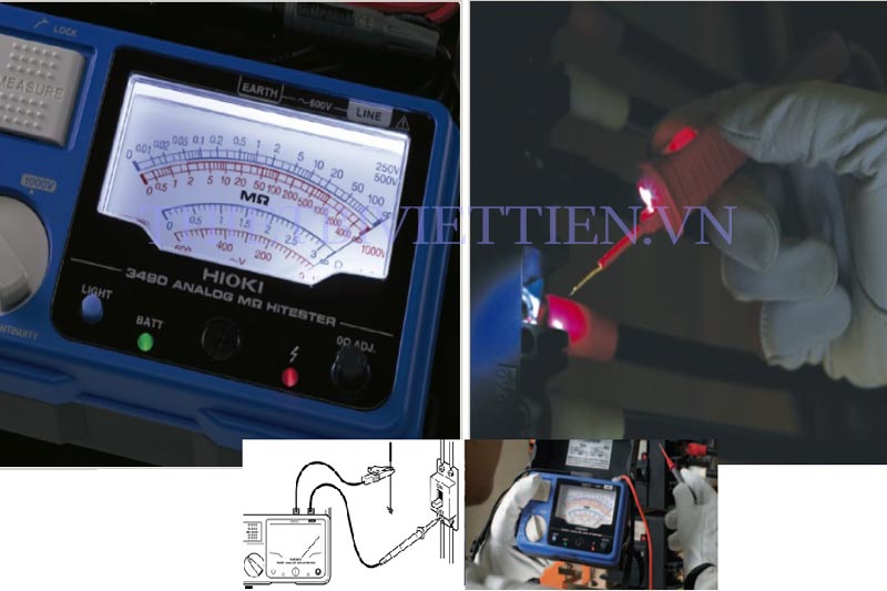 Đồng Hồ Đo Điện Trở Cách Điện Hioki 3490