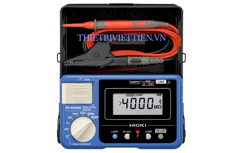 Đồng hồ đo điện trở cách điện Hioki IR4056-21