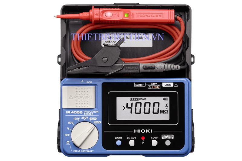 Đồng hồ đo điện trở cách điện Hioki IR4056-21
