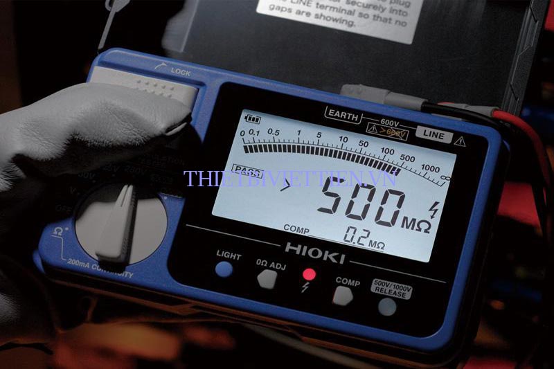 Thiết bị đo điện trở cách điện Hioki IR4057-50