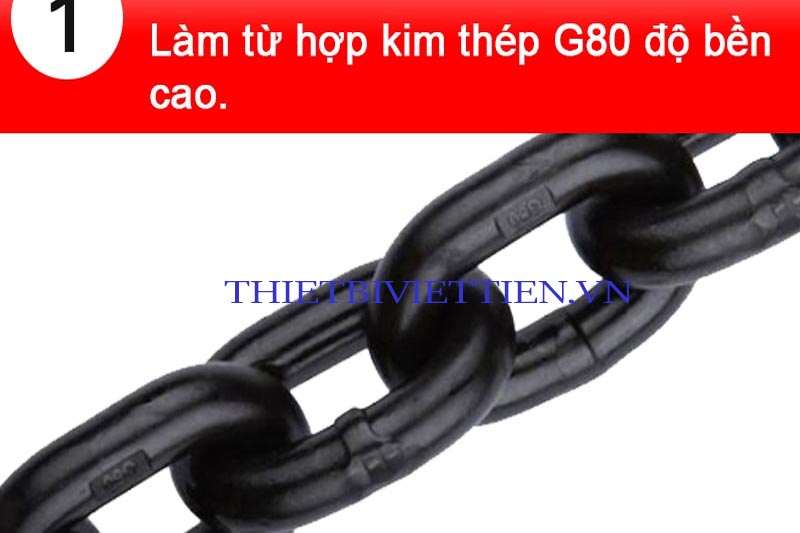 Pa Lăng Xích Điện 4 Tấn 5 Mét 380V KENBO DHS5T5m