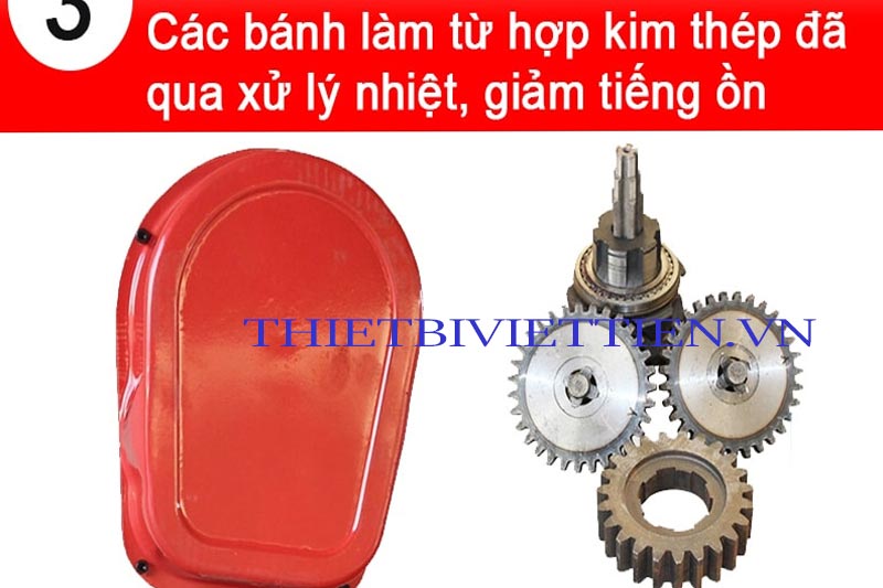 Pa Lăng Xích Điện 4 Tấn 5 Mét 380V KENBO DHS5T5m