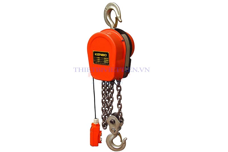 Pa Lăng Xích Điện 4 Tấn 5 Mét 380V KENBO DHS5T5m