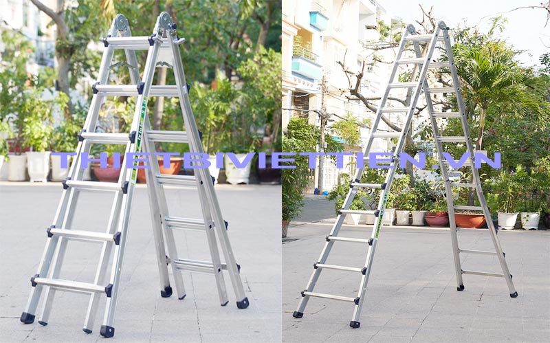 Thang Nhôm Gấp Chữ A Hàn Quốc IG LS46