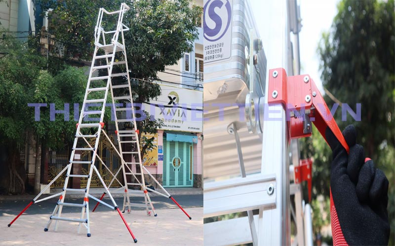 Thang nhôm an toàn Hàn Quốc IG AMK-45108