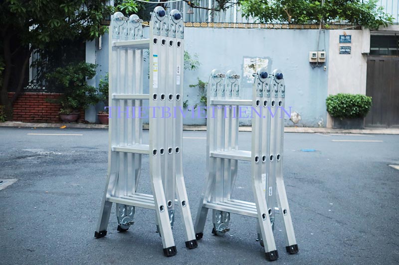 Thang Nhôm Gấp 4 Khúc Hàn Quốc IG MLA-49
