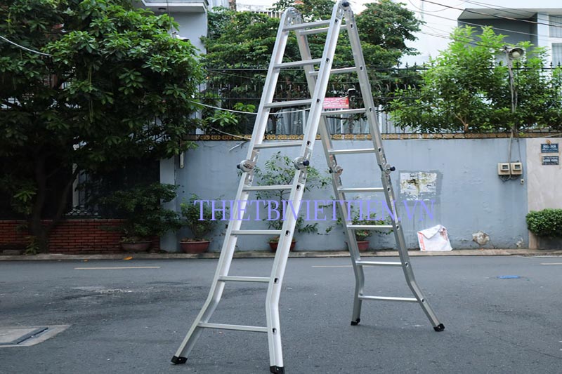 Thang Nhôm Gấp 4 Khúc Hàn Quốc IG MLA-49