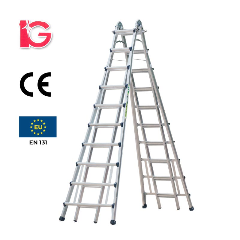 Thang Nhôm Gấp Chữ A Hàn Quốc IG LS50 Thang Nhôm Gấp Chữ A Hàn Quốc IG LS50