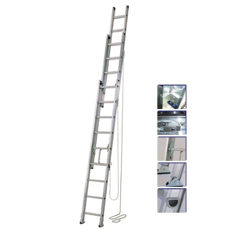 Thang Nhôm Trượt 3 Khúc Hàn Quốc IG EX3L-80 Thang Nhôm Trượt 3 Khúc Hàn Quốc IG EX3L-80