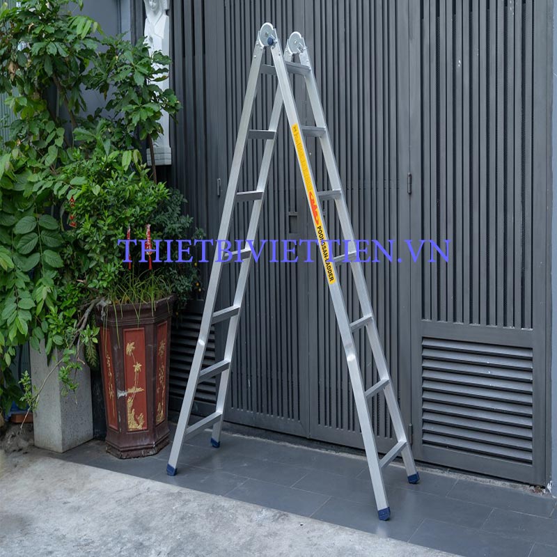 Thang nhôm Hàn Quốc khóa sập tự động Poongsan OA-8 Thang nhôm Hàn Quốc khóa sập tự động Poongsan OA-8
