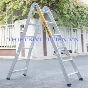 Thang nhôm Hàn Quốc khóa sập tự động Poongsan OA-6