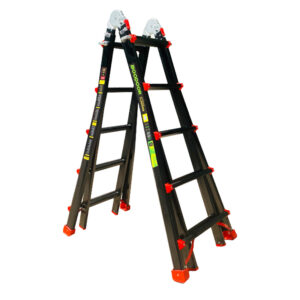 Thang nhôm rút chữ A đa năng Boodoor RS25 (Sơn tỉnh điện)